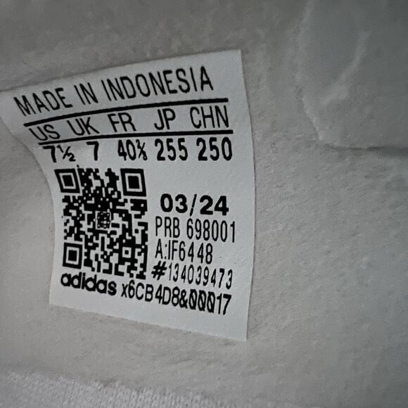 Adidas Predator Elite FG Laceless Men Size 7.5 Gold White Soccer Cleats New - Picture 9 of 9